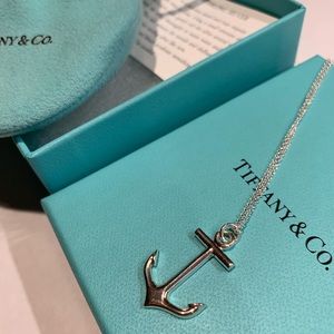 Tiffany & Co. Anchor Necklace